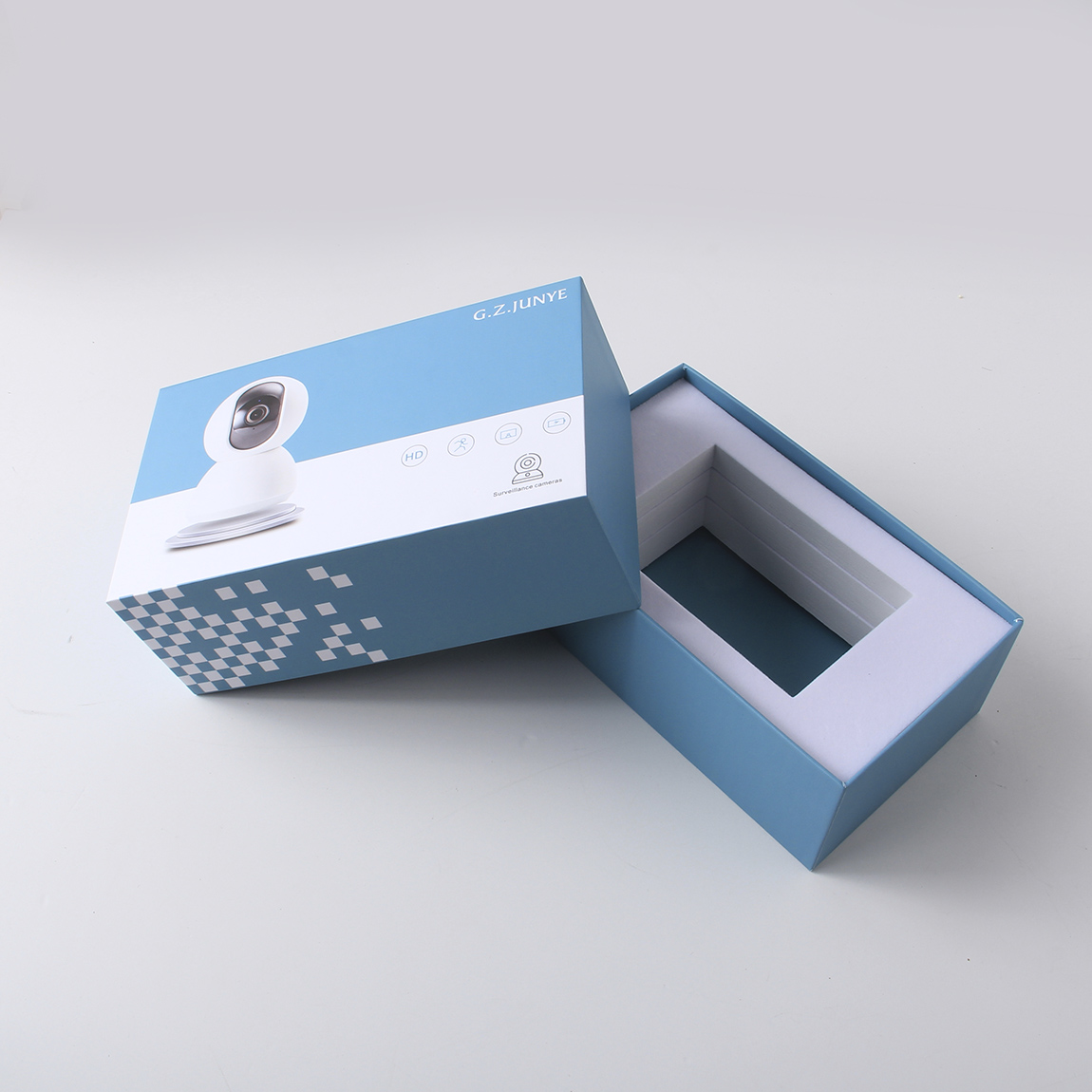 為什么攝像頭紙盒的EVA是一層層疊起來的？