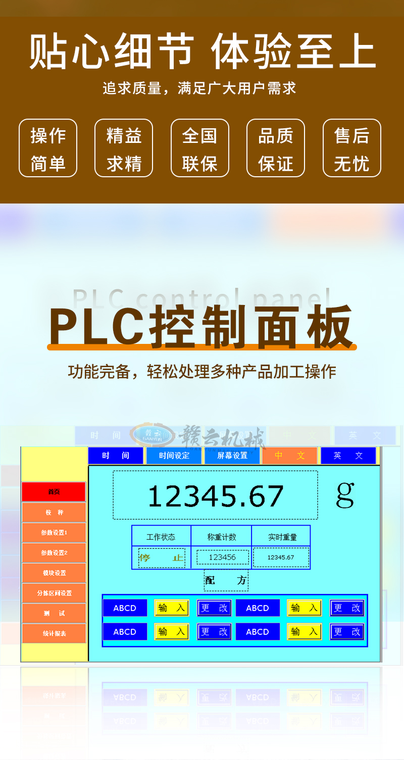 PLC������幦��������p��̎����N�a(ch��n)Ʒ�ӹ�����