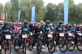 穿越山水畫卷，西保運動員在我縣全民運動會自行車比賽中榮獲佳績